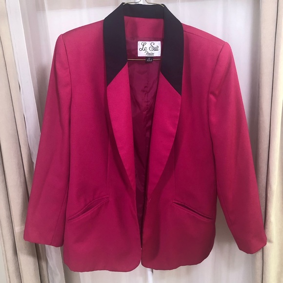 VINTAGE Two-toned Blazer Jacket - Picture 1 of 7